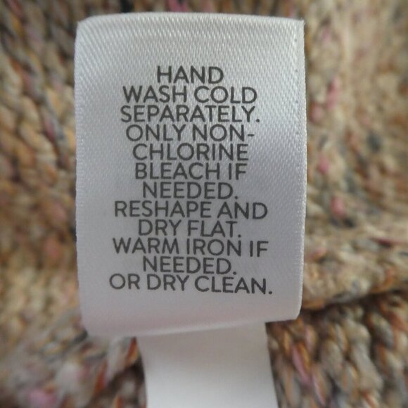 Purejill Pink Crewneck Pullover Knit Sweater Womens Medium - Picture 5 of 7